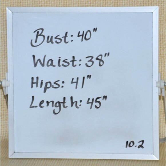 Panchi Indian Pakistani Kurta Tunic Dress 3/4 Sleeve Size M Color Block Flannel - Picture 11 of 11